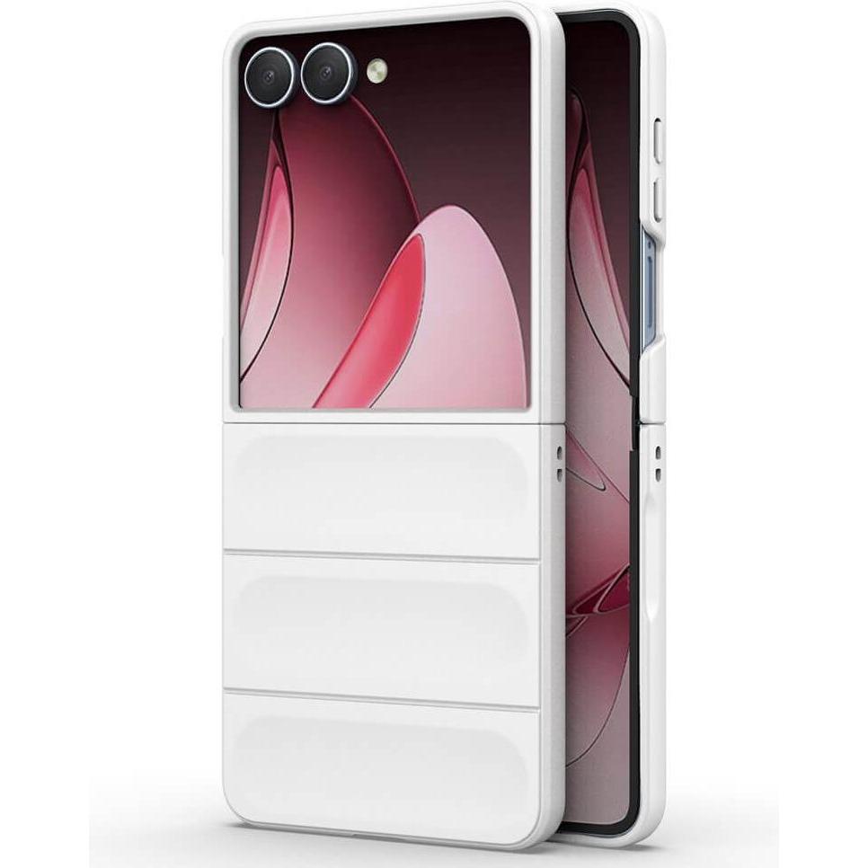 Cover-Discount Rugged Protective Hülle (Samsung Galaxy Z Flip7), Cover smartphone, Bianco