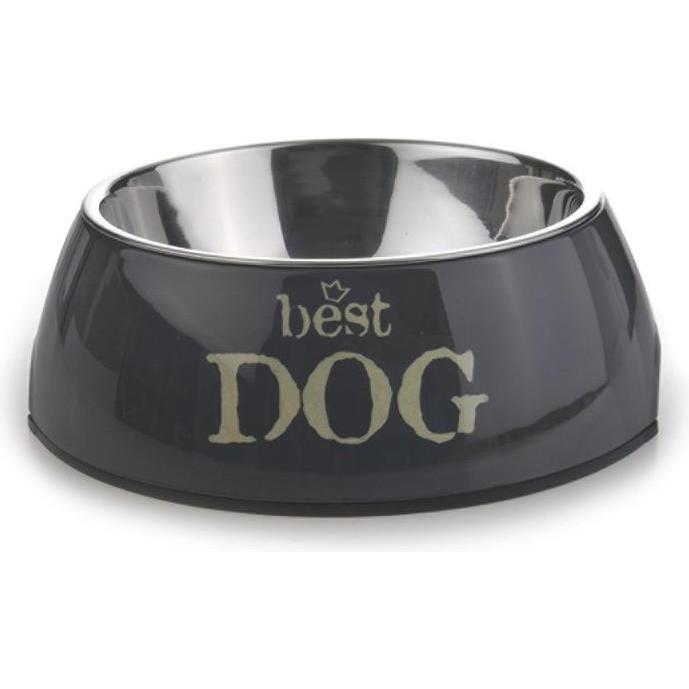 Beeztees Bz Melam Napf Rd Best Dog Grau (0.70 l), Futternapf