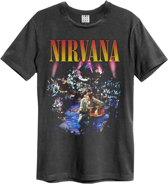 Immagine prodotto Amplified Live In New York Maglietta Nirvana Adulto Unisex (M)