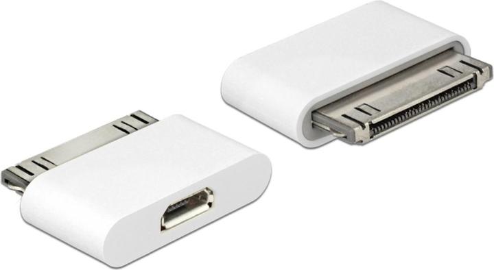 Actual product image PowerGuard 30 Pin Apple Dock Connector to Micro USB Adapter