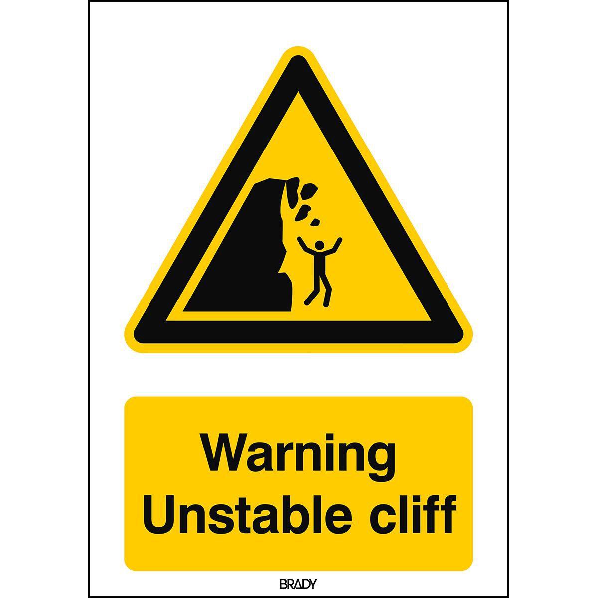 Brady, Sicherheitskennzeichnung, ISO Safety Sign - Warning