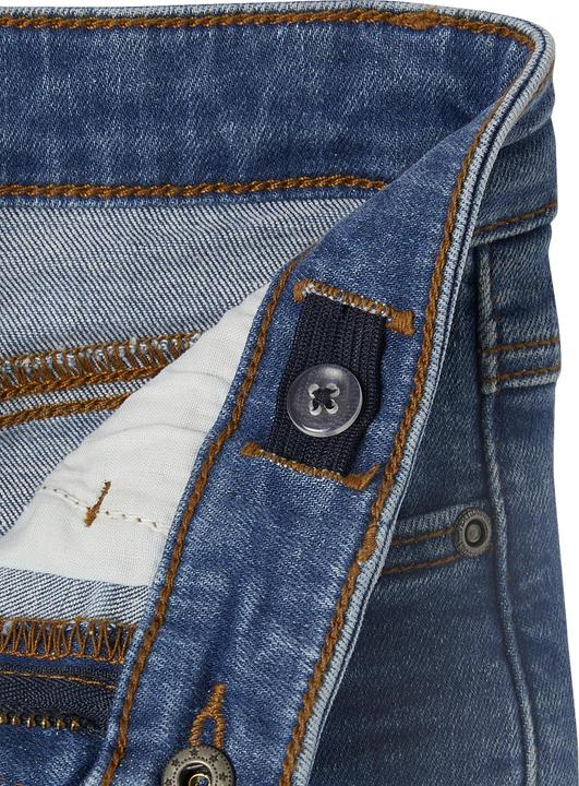 Actual product image Vertbaudet Jungen Jeansshorts BASIC OEKO-TEX®, Bundweite verstellbar (98)