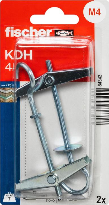 Image du produit Fischer Chevilles à bascule KDH 4 K