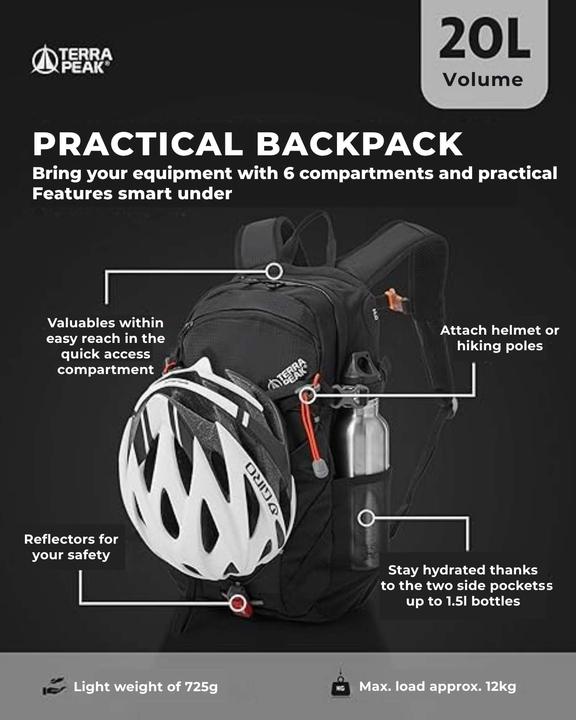Produktbild Terra Peak Wanderrucksack Flex (20 l)