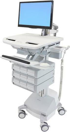 Ergotron Trolley voor LCD-scherm/toetsenbord/muis/CPU/notebook/barcodescanner (open architec