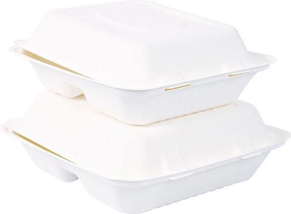 Naturestar BIO Take-Away-Box "Triple" Zuckerrohr (250 x)