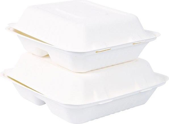 Produktbild Naturestar BIO Take-Away-Box "Triple" Zuckerrohr (250 x)