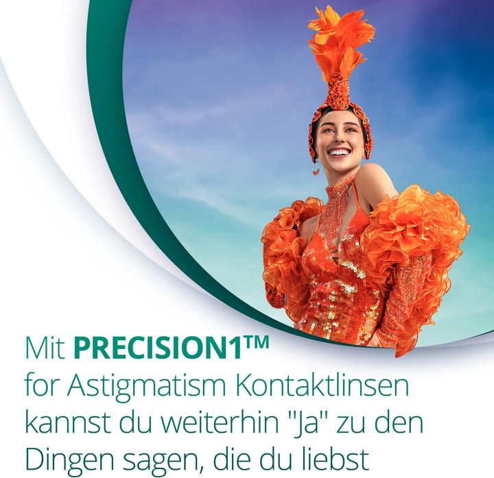 Produktbild Precision1 for Astigmatism (-7, Tageslinse, 60 Stück, Torisch)