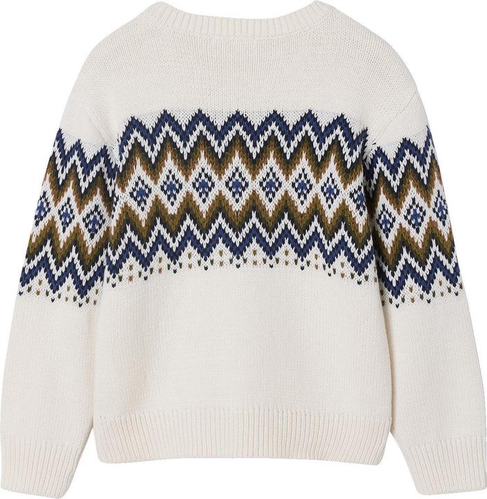 Actual product image Vertbaudet Jungen Strickpullover mit Jacquard-Motiv (92)
