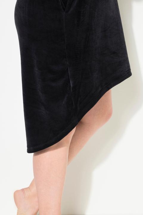Produktbild Ulla Popken Loungewear-Nickikleid, Kapuze, Langarm, recycelt (46, 48)