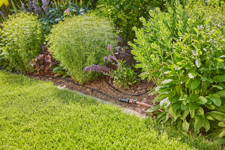 Actual product image Gardena Micro-Drip-System drip pipe above ground (Drip hose + drip tube)