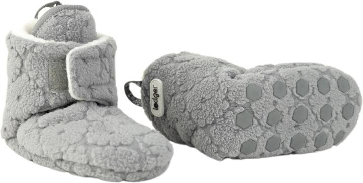 Lodger Hausschuhe Fleece Folklore Drizzle 12-18 Mt. (12)
