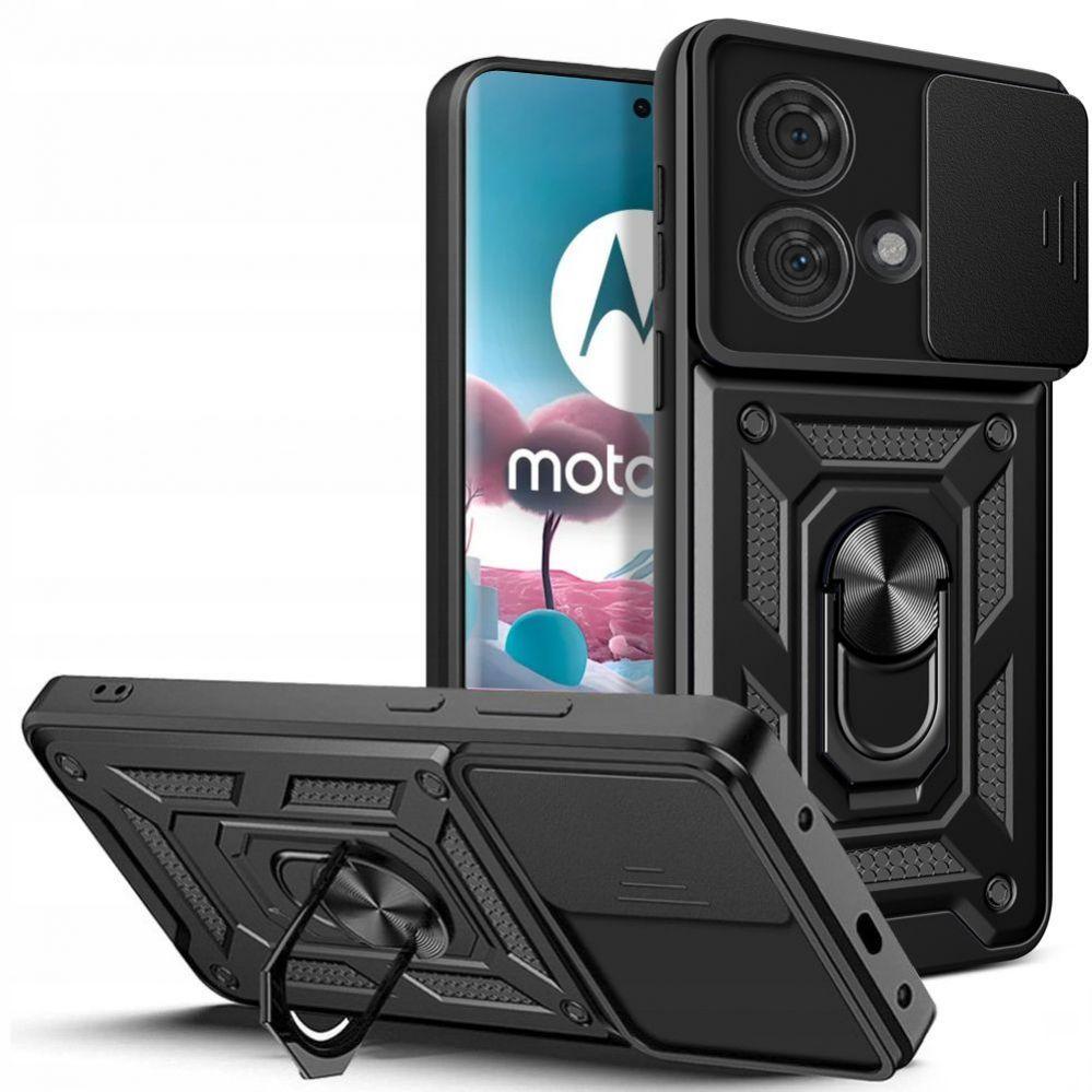 Tech-Protect Camshield Pro do Motorola Edge 40 Neo czarny (Motorola Edge 40 Neo), Smartphone Hülle, Schwarz