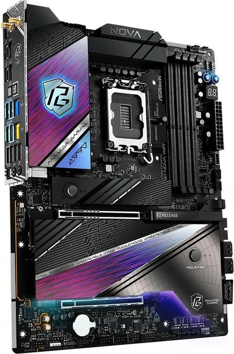 Actual product image AsRock Z890 Nova WiFi Intel DDR5 S1851 (LGA 1851, Intel Z890, ATX)
