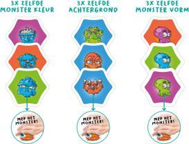 Image du produit FlexiQ Jeu de société avec dice & cards 'Monsters' 112038 from 6+ Years (Allemand, Français, Italien, Anglais)