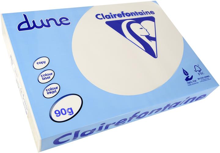 Immagine prodotto Clairefontaine Carta universale Dune, bianco naturale (90 g/m², 500 x, A3)