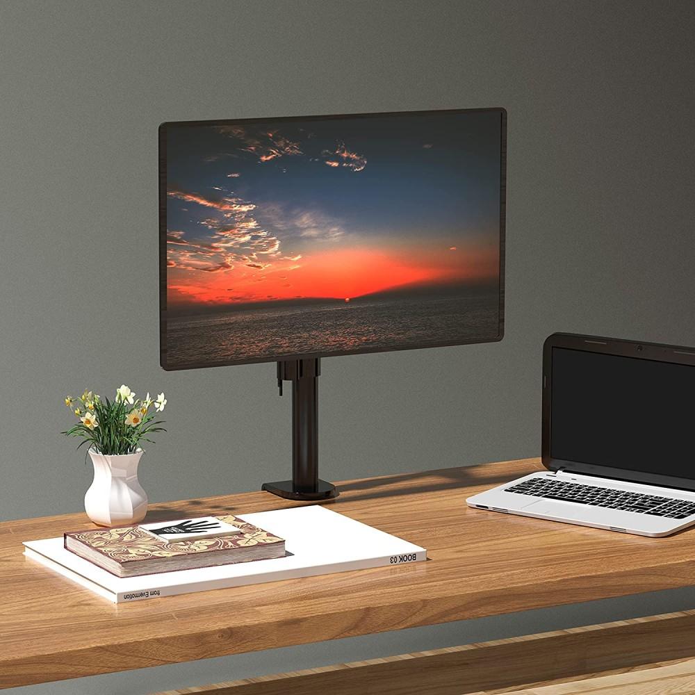 Thumbnail - Techly Schreibtischhalterung für LCD TV LED 13 30 Kurzarm neigbar Klemme (Tisch, 30"), Monitor Halterung, Schwarz