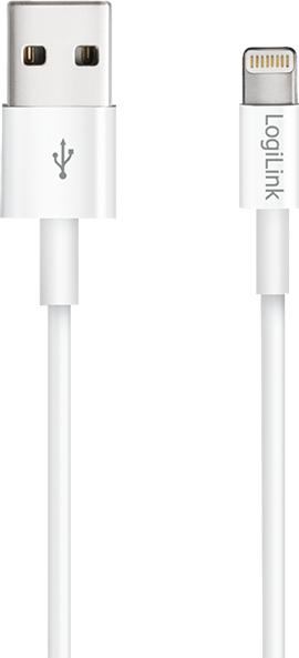 Produktbild LogiLink Lightning - USB A (1 m, USB 2.0)
