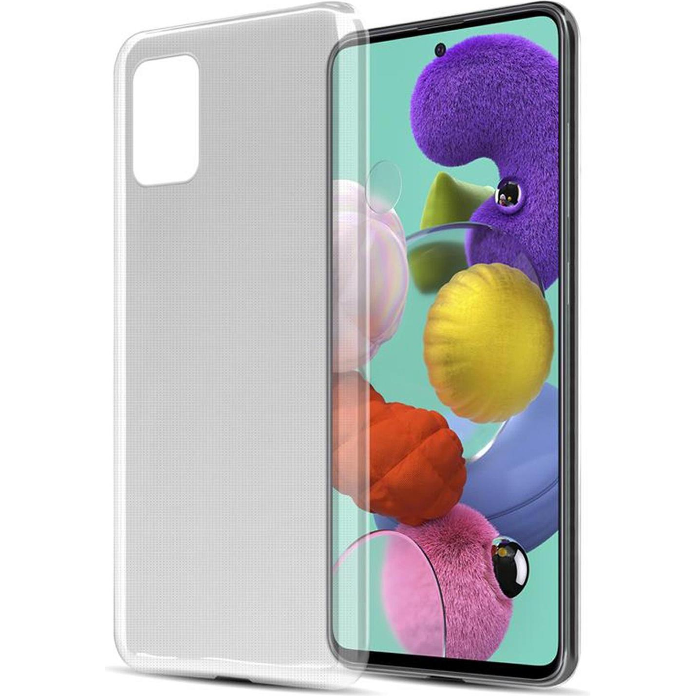Cadorabo TPU Ultra Slim AIR Cover (Samsung Galaxy A51 5G), Smartphone Hülle, Transparent