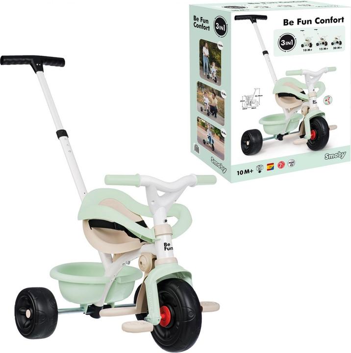 Image du produit Smoby Tricycle Be Fun Comfort