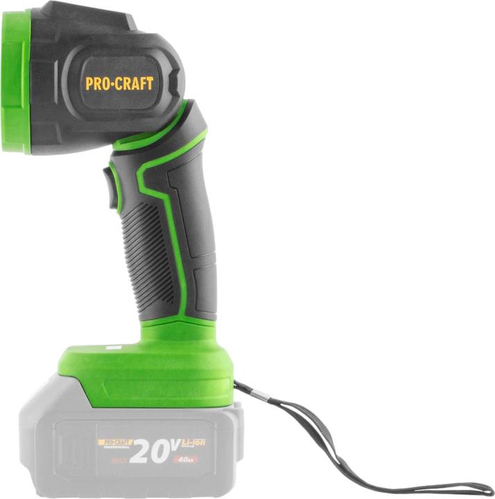 Produktbild Procraft LL18bb Akku LED Strahler 20 V 300 lm + 2x Akku 2,0 Ah + Ladegerät (300 lm)