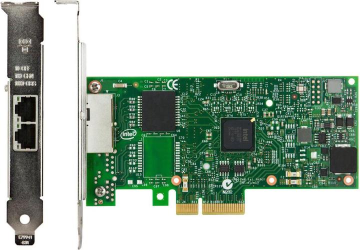 Lenovo Adattatore Ethernet DCG ThinkSystem Intel I350-T2 PCIe 1Gb 2 porte RJ45 (Ethernet, RJ45)