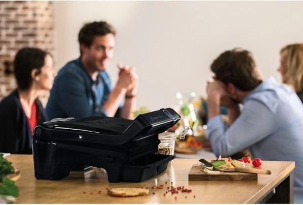 Produktbild Tefal OptiGrill Elite Kontaktgrill (GC7508), Schwarz