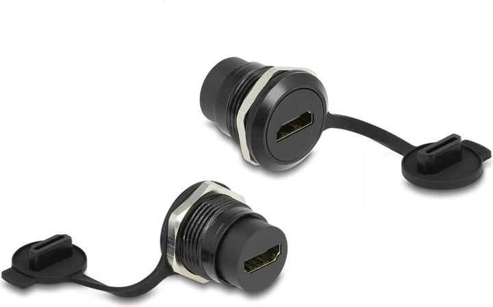 Actual product image Delock HDMI-A panel jack with dust cap (HDMI)