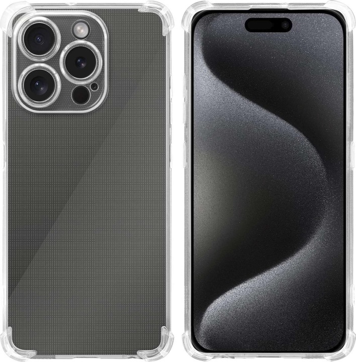 Actual product image Cadorabo Bumper Case for Apple iPhone 15 PRO TPU Ultra Slim AIR (Apple iPhone 15 Pro)