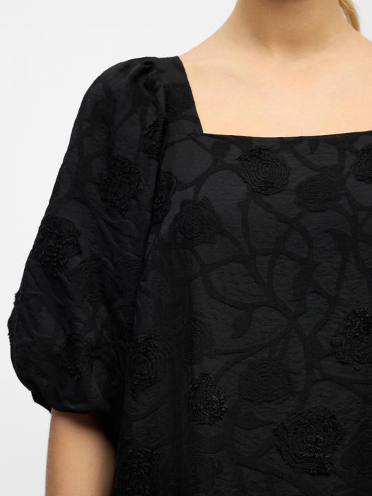 Produktbild Object Jacquard Midikleid (40)