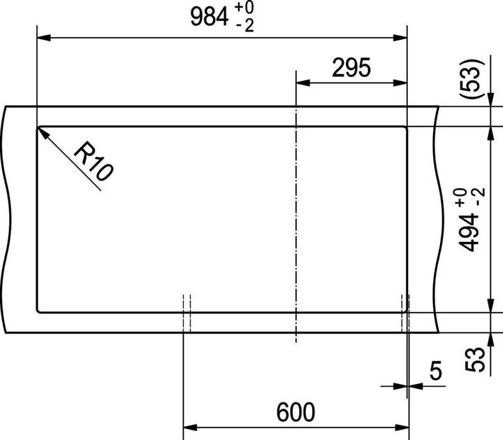 Produktbild Franke 101.0694.878 (Einbauspüle, 51 cm, 60 cm)