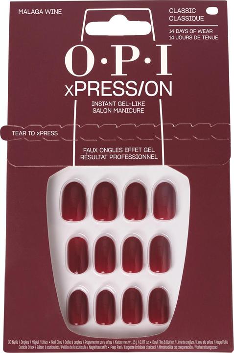 Immagine prodotto OPI Xpress/On Nail Art (Unghie artificiali, Rosso)