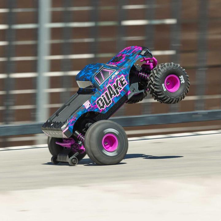 Immagine prodotto Arrma Monster Truck QUAKE 223S DSC ARTR 1:10 - Violett (ARR Quasi lettura a corredo)