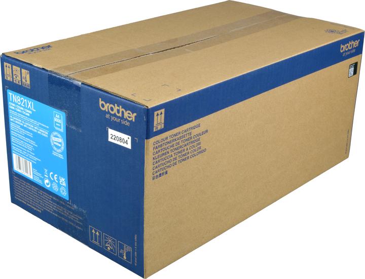 Produktbild Brother TN-821XLC Super High Yield Toner Cartridge for EC Prints (C)