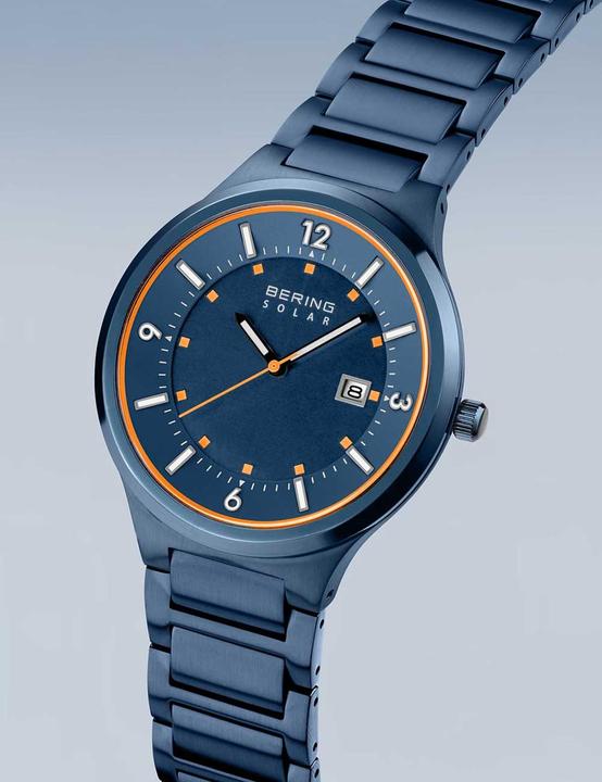 Image du produit Bering 14442-797 Slim Solar Montre Homme 42mm 5ATM (Montre analogique, 42 mm)