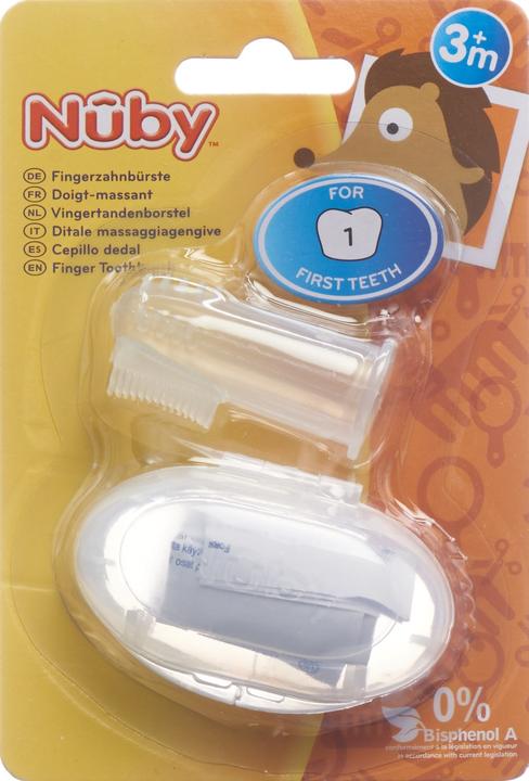 Produktbild Nuby Fingerzahnbürste (Extra weich, 1 x)