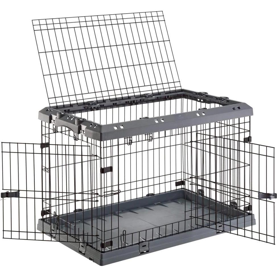 Ferplast Haustierbox (Hund, Faltbar, Abschliessbar, Atmungsaktiv), Tiertransport
