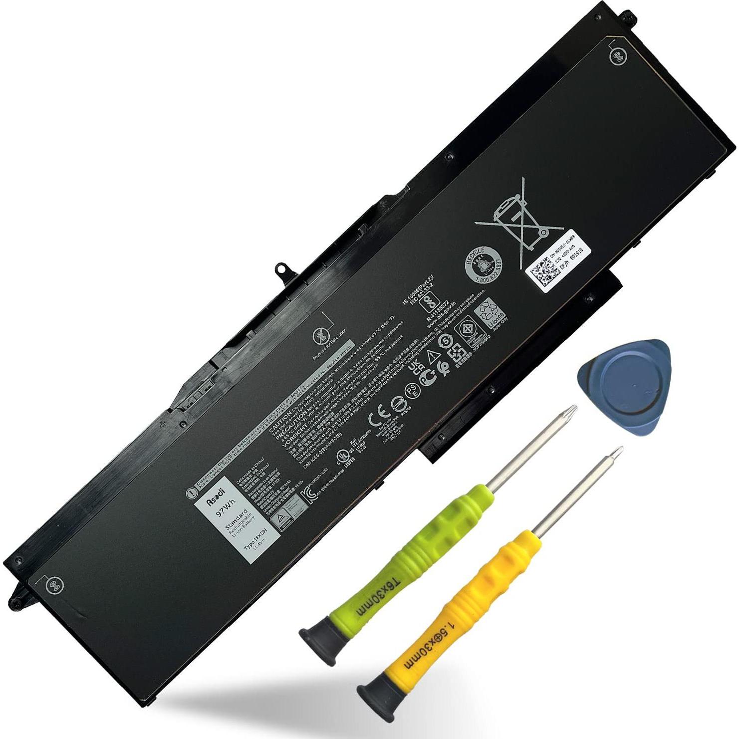 Dell Battery, 6 Cell, Lithium Ion (6 Zellen), Notebook Akku