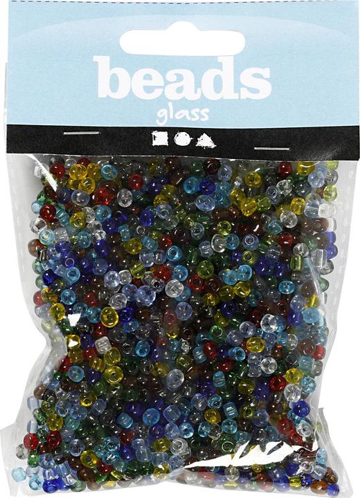 Image du produit Creativ Company Rocailles de verre transparent, 130 grammes