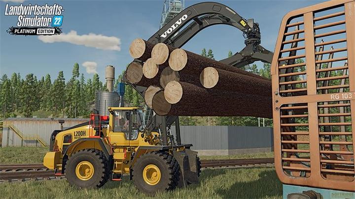 Actual product image Giants Software Farming Simulator 22 - Platinum Edition (PS4, DE)