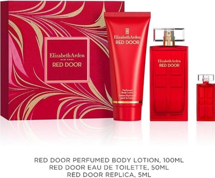 Produktbild Elizabeth Arden RED DOOR Eau de Toilette 50ml - 3teiliges Geschenkset (Parfum Set)