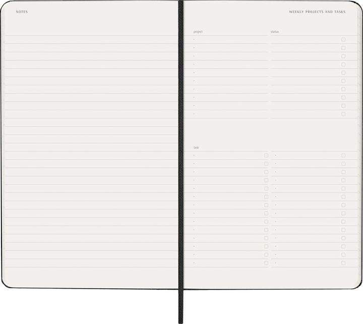 Actual product image Moleskine Professional (13 x 21 cm, A5, Large 13x21, 1 week / 2 pages)