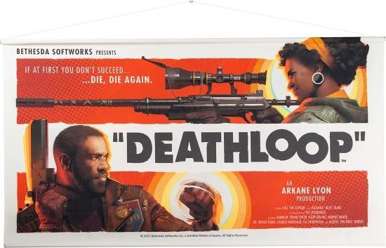 Actual product image Gaya Entertainment Deathloop Wallscroll "Keyart