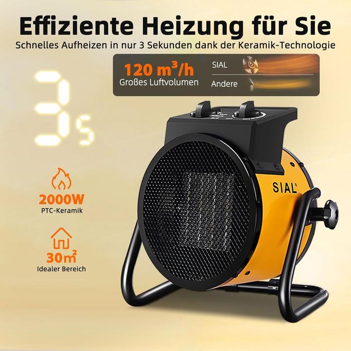 Produktbild Sial Heizlüfter P2 (2000 W)