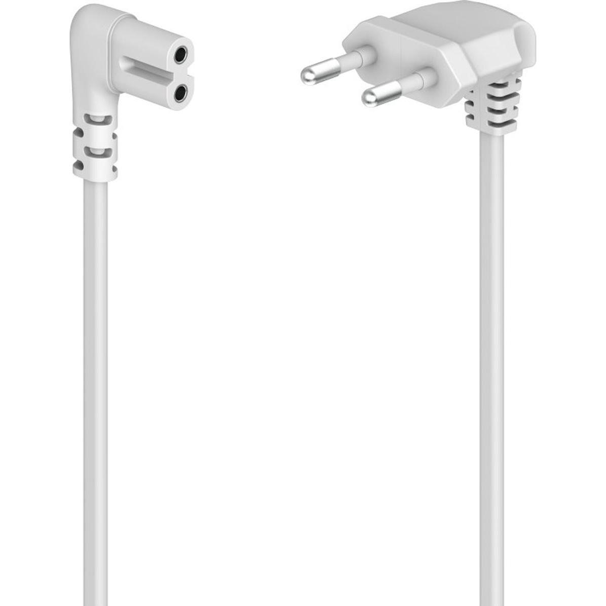 Hama Euro 8 - C7 (1.50 m), Cavo di alimentazione, Bianco