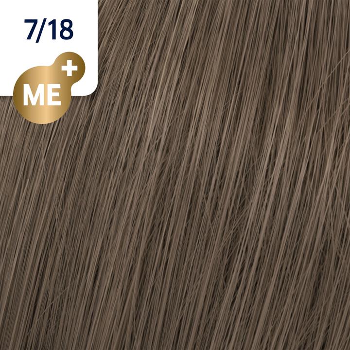 Actual product image Wella Koleston Rich Naturals (7/18 medium blonde ash pearl)