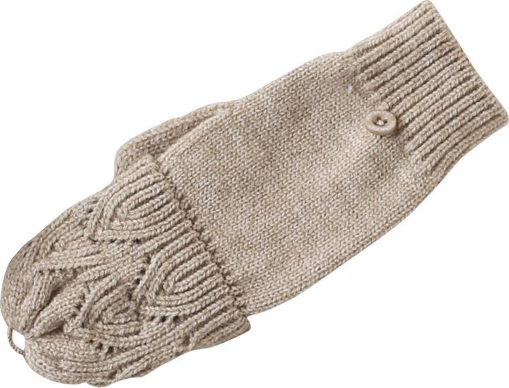 Actual product image Vertbaudet Mädchen Set: Mütze, Snood & Fäustlinge mit Lochmuster und Stickereien (104, 116)