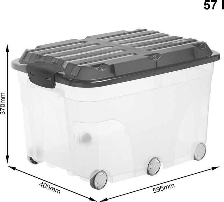 Produktbild Rotho Roller 6 (40 cm, 57 l, 1x)