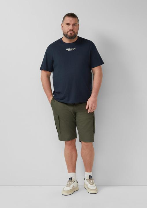 Image du produit s.Oliver File: Cargo-Shorts mit Logo-Details (44)