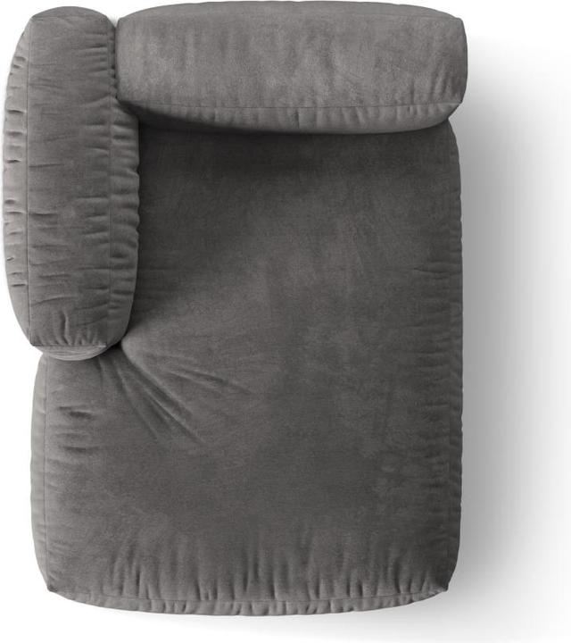 Image du produit Micadoni Chaise longue modulable gauche, "Martina", 1 Place, 176x123x75 Fabriqué en Europe (Recamière)